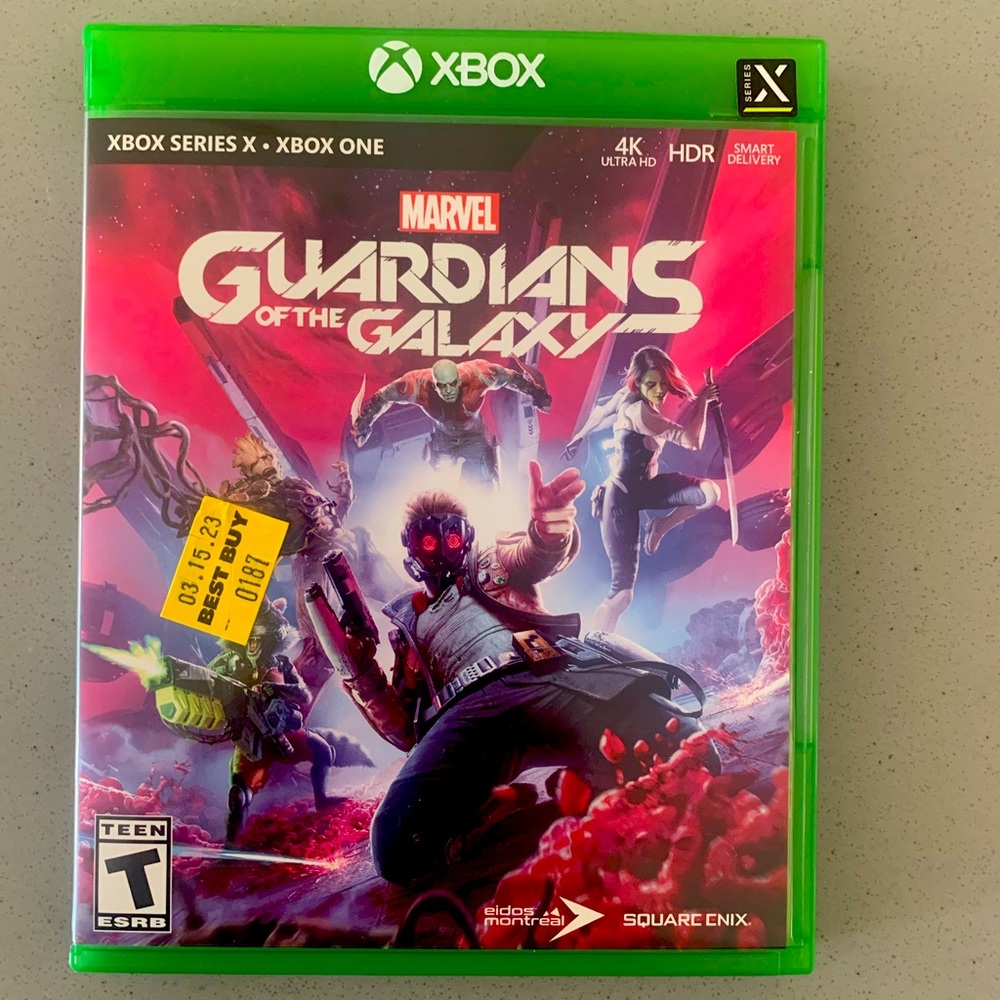 Guardians of the Galaxy - X box One